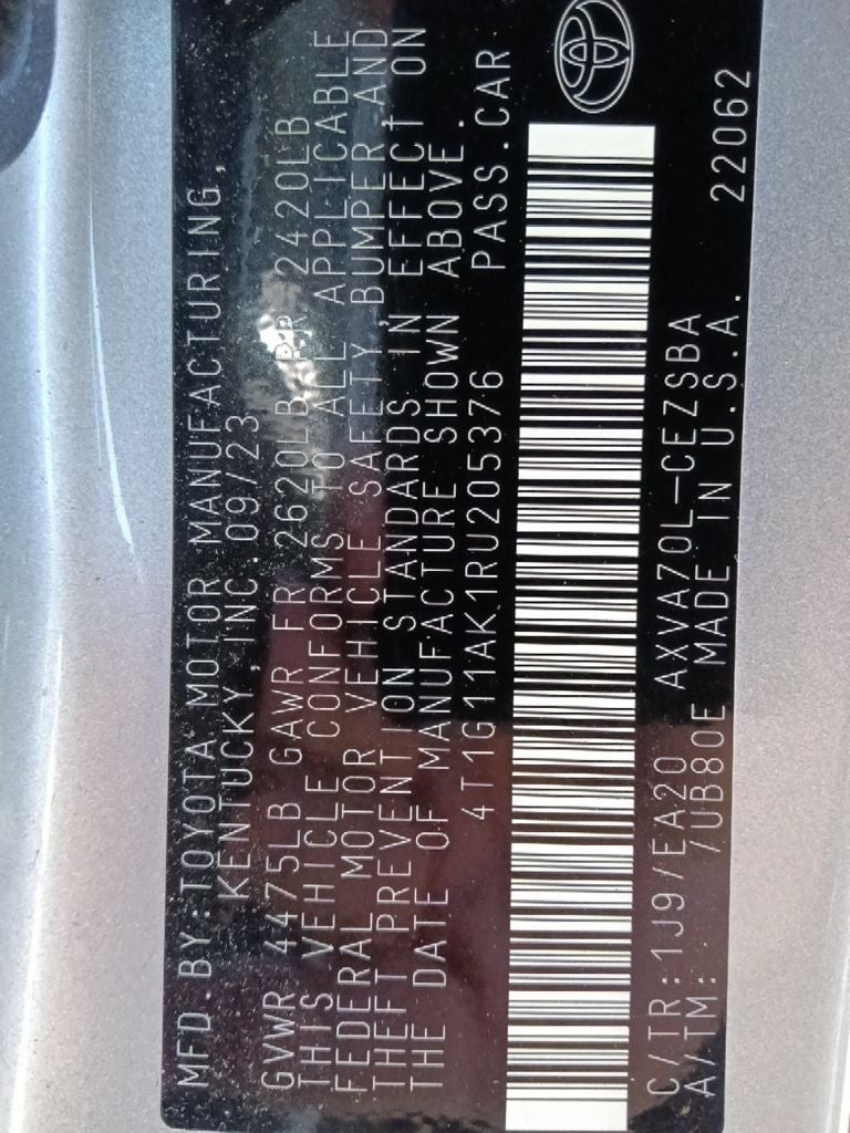 2024 Toyota Camry SE