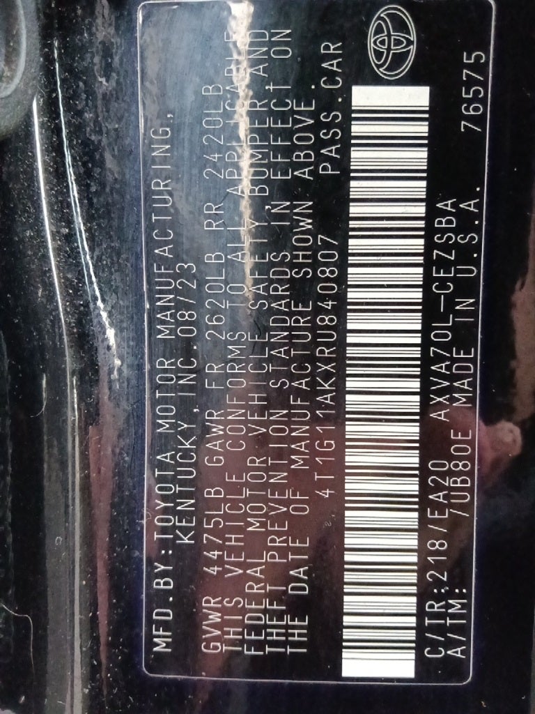 2024 Toyota Camry SE