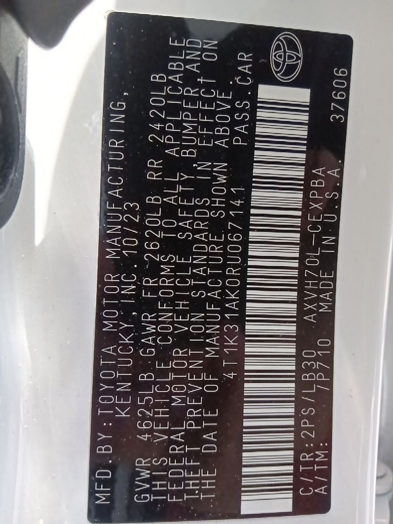 2024 Toyota Camry Hybrid XSE