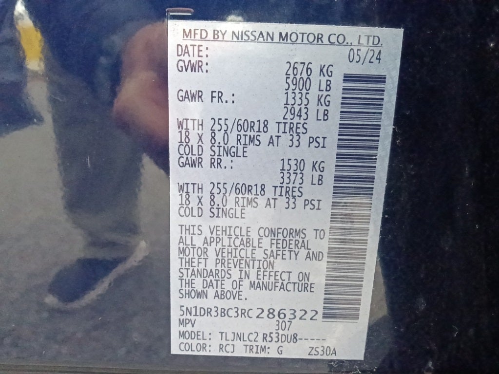 2024 Nissan Pathfinder SV