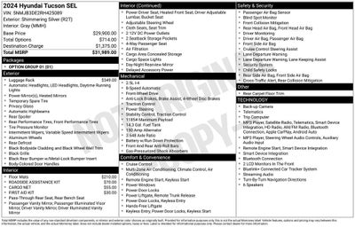 2024 Hyundai Tucson SEL