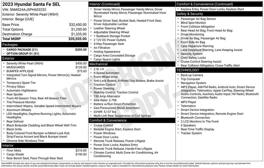 2023 Hyundai Santa Fe SEL