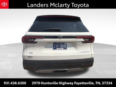2024 Toyota Grand Highlander Platinum