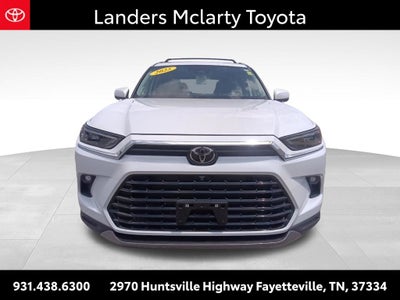 2025 Toyota Grand Highlander Platinum