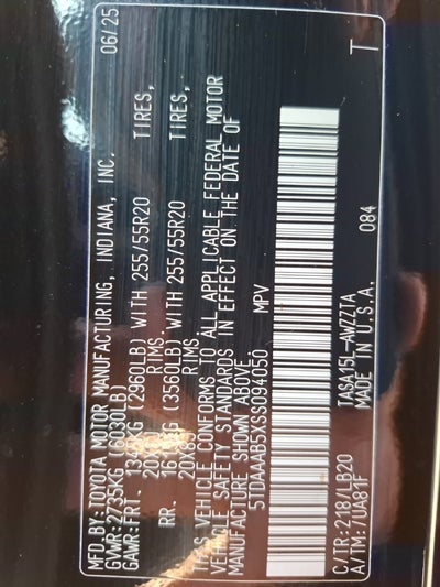 2025 Toyota Grand Highlander Platinum