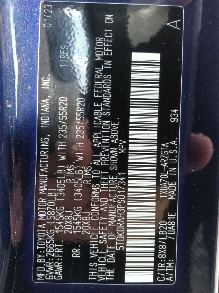 2023 Toyota Highlander Limited