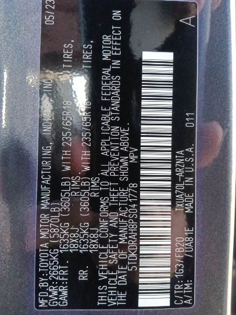 2023 Toyota Highlander L