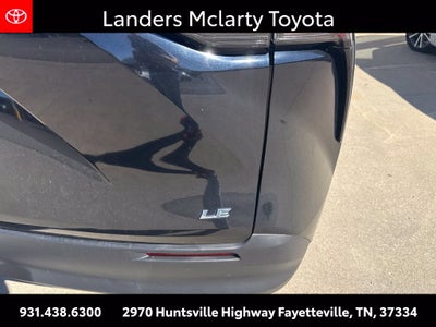 2025 Toyota Sienna LE 8 Passenger