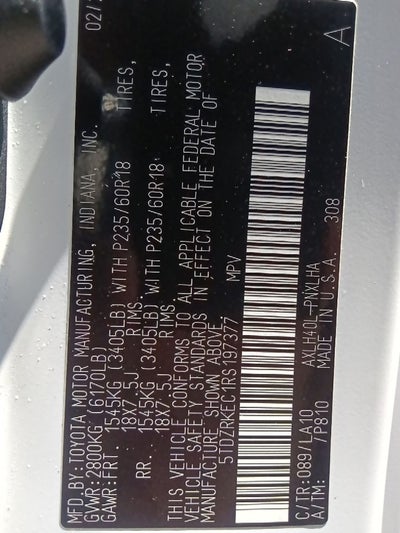 2024 Toyota Sienna Limited 7 Passenger