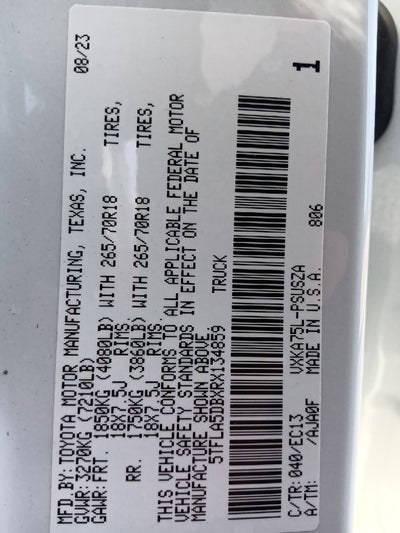 2024 Toyota Tundra SR5