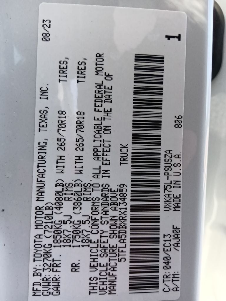 2024 Toyota Tundra SR5