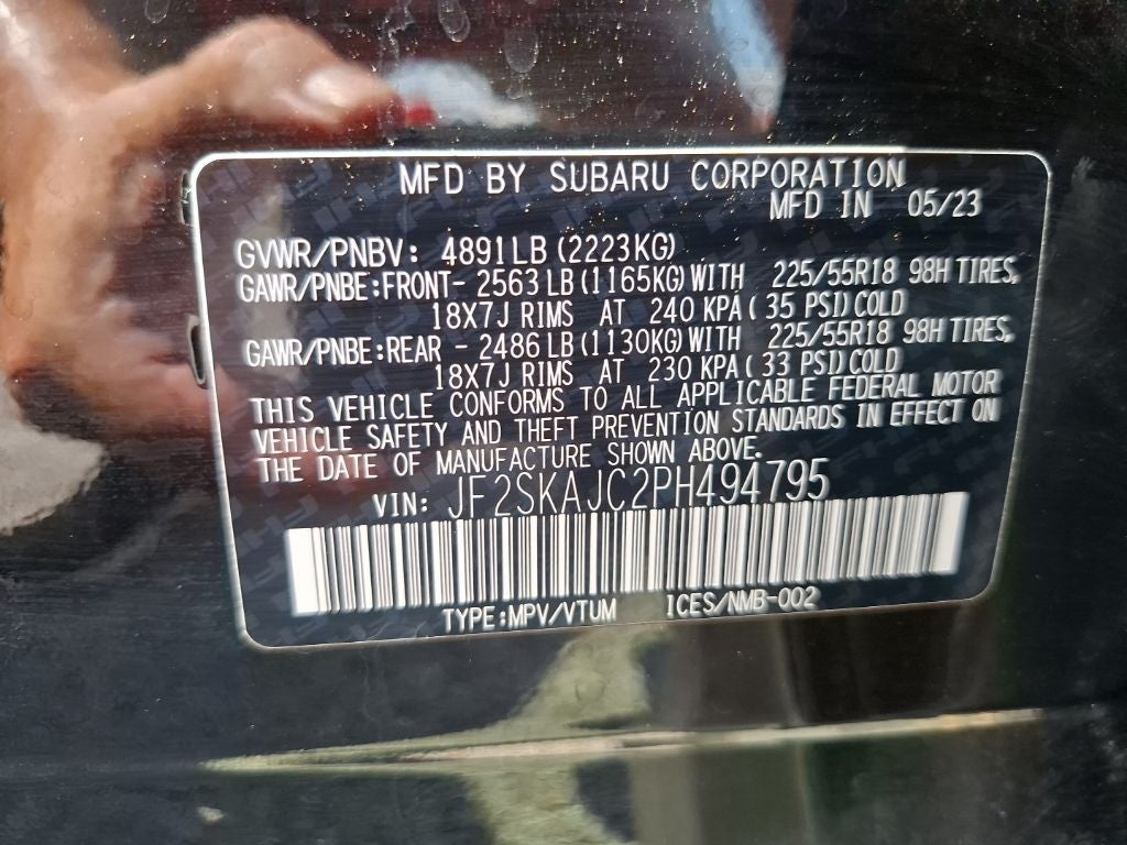 2023 Subaru Forester Sport