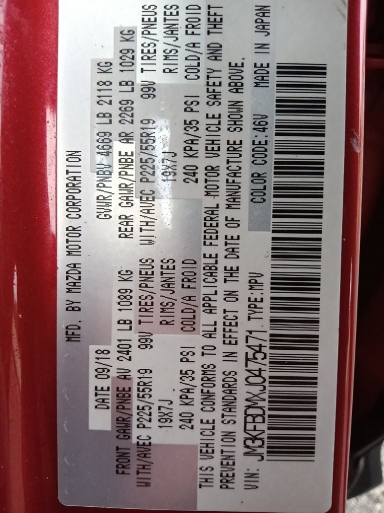 2018 Mazda Mazda CX-5 Grand Touring