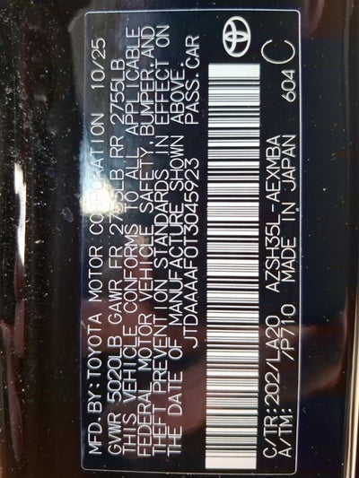 2026 Toyota Crown XLE