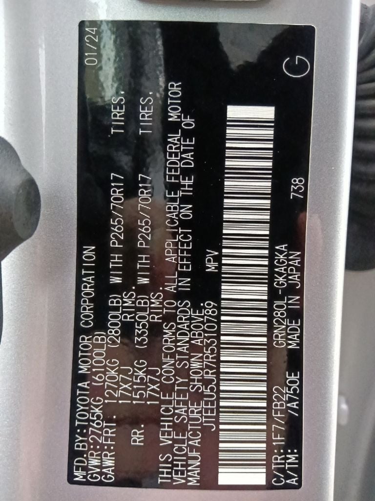 2024 Toyota 4Runner SR5