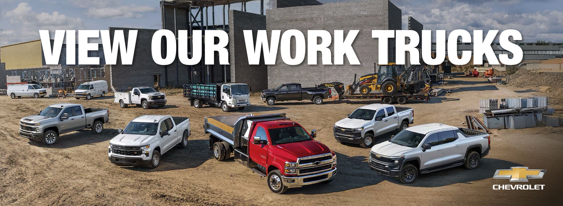 View our work trucks